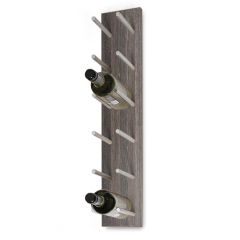 Botellero de pared ESTABA, efecto wenge, 6 botellas