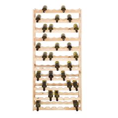 Botelleto para vinos SIMPLEX, pino natural, módulo 4