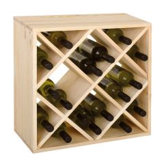 Botelleros para vino 52 cm, módulo rombos