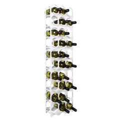 Botellero para vinos DRINK CASE, blanco, set de 5
