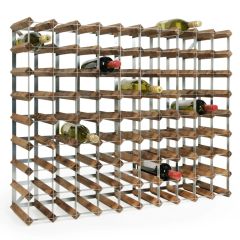 Botellero para vinos TREND, marrón, 90 botellas, 22,8 cm