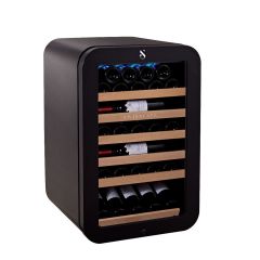 Frigorífico para vino de una zona WL120F, 83 cm, 40 botellas, negro