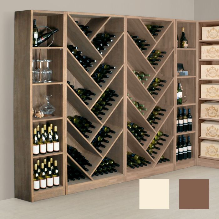 Biscottini - Botellero Vino Metal (12 x 12 x 105 cm), Botellero Vino  Vertical, Mueble botellero para 8 Botellas