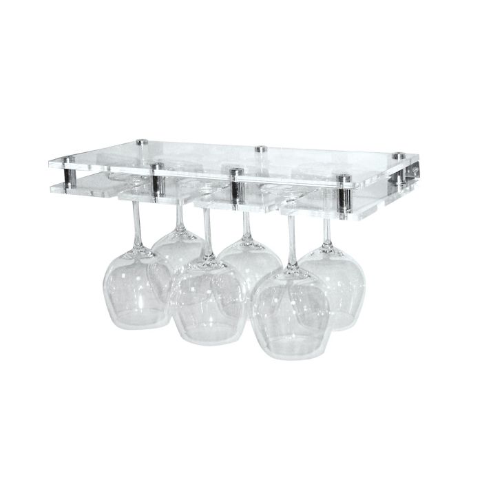 Portavasos acrílico ADRIA, para 6 vasos