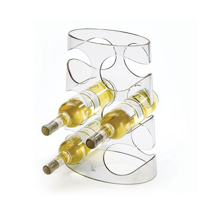 Estante de vino acrílico GRAPEVINE transparente