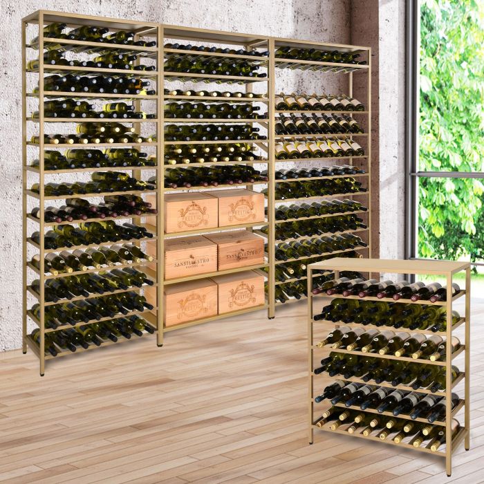 Botellero Apilable de Plástico para Vino (60 cm x 25 cm x 13,5 cm) –  Comercial Mida