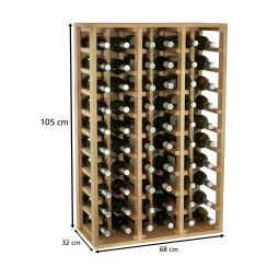 Serie modular de botelleros PROVINALIA, módulo 1, 60 b/