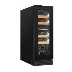 Refrigerador de vino de dos zonas, empotrado WLU-50DF p/ 13 botellas